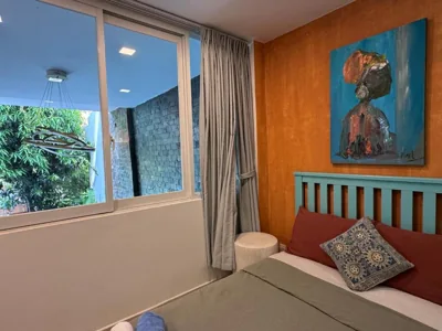 Queen Room with Pool View — Notre Maison 7 - COliving and COworking